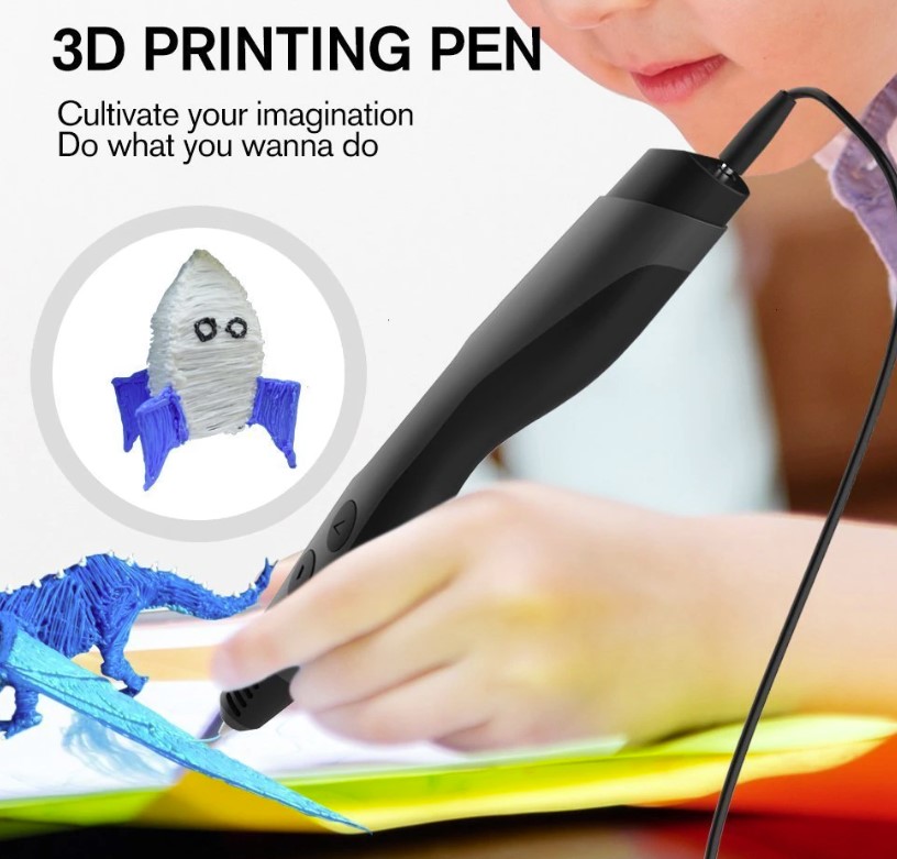 Buy SUNLU SL-300 3D printing pen in New Zealand - drawing